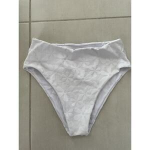 Kenny Flowers Swim Bikini Bottom High Waist Santorini Floral